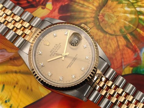 rolex oyster perpetual datejust stainless steel and gold